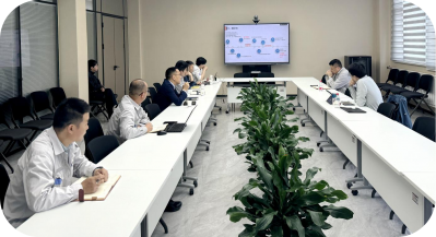 董事长、总经理应思斌赴江苏公司调研兴福电子与博猫游戏二期项目推进情况
